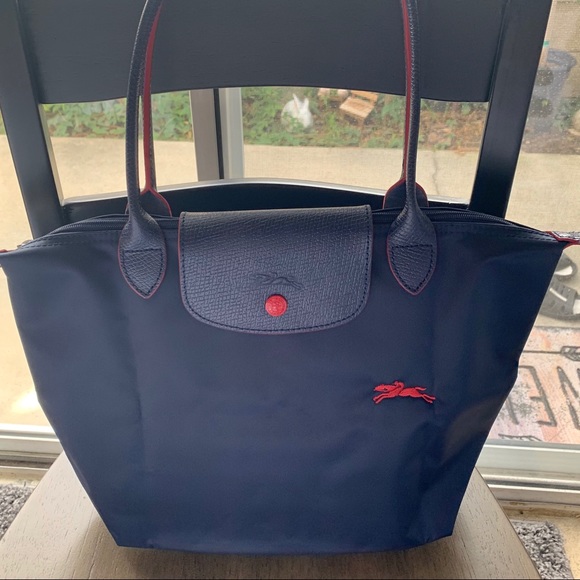 Longchamp Le Pliage Club Med Long Handle Tote Bag Longchamp Le Pliage Club Med Long Handle Tote Bag